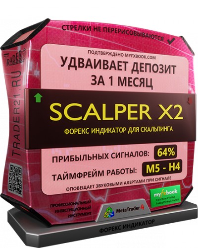 Скачать: Scalper X2 (New 2022) - прибыльный форекс индикатор для скаль