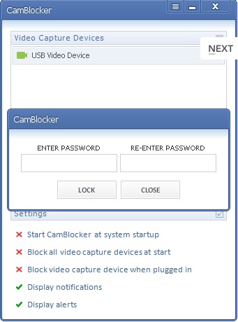 Wolfcoders® CamBlocker 1.0.0.1 / Блокировка веб-камер